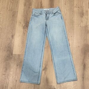 Altar'd State Sky Blue Wide Leg Jeans